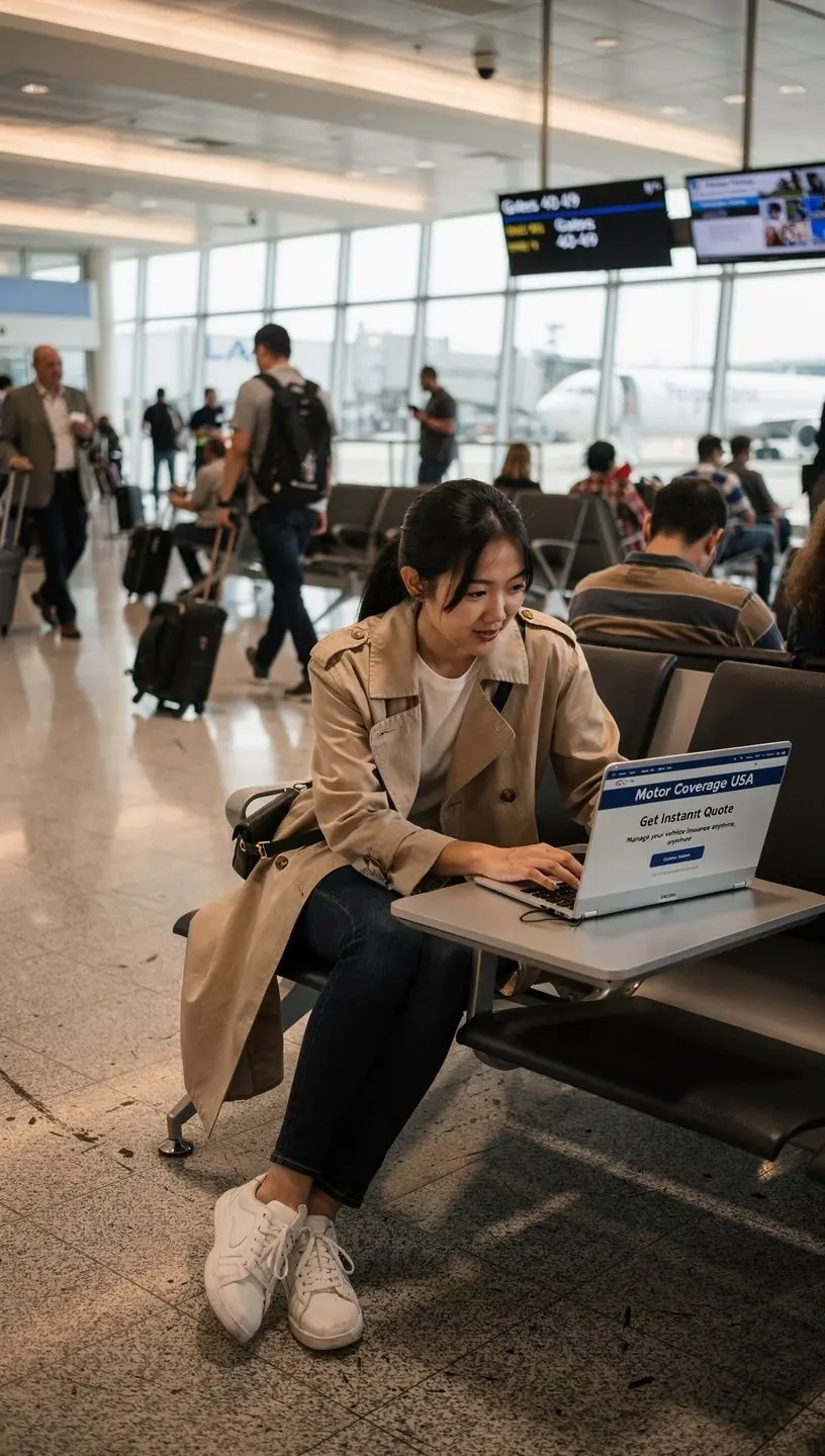 Счастливая семья, собирающаяся в поездку, демонстрирует полное покрытие и защиту, предлагаемые страхованием.